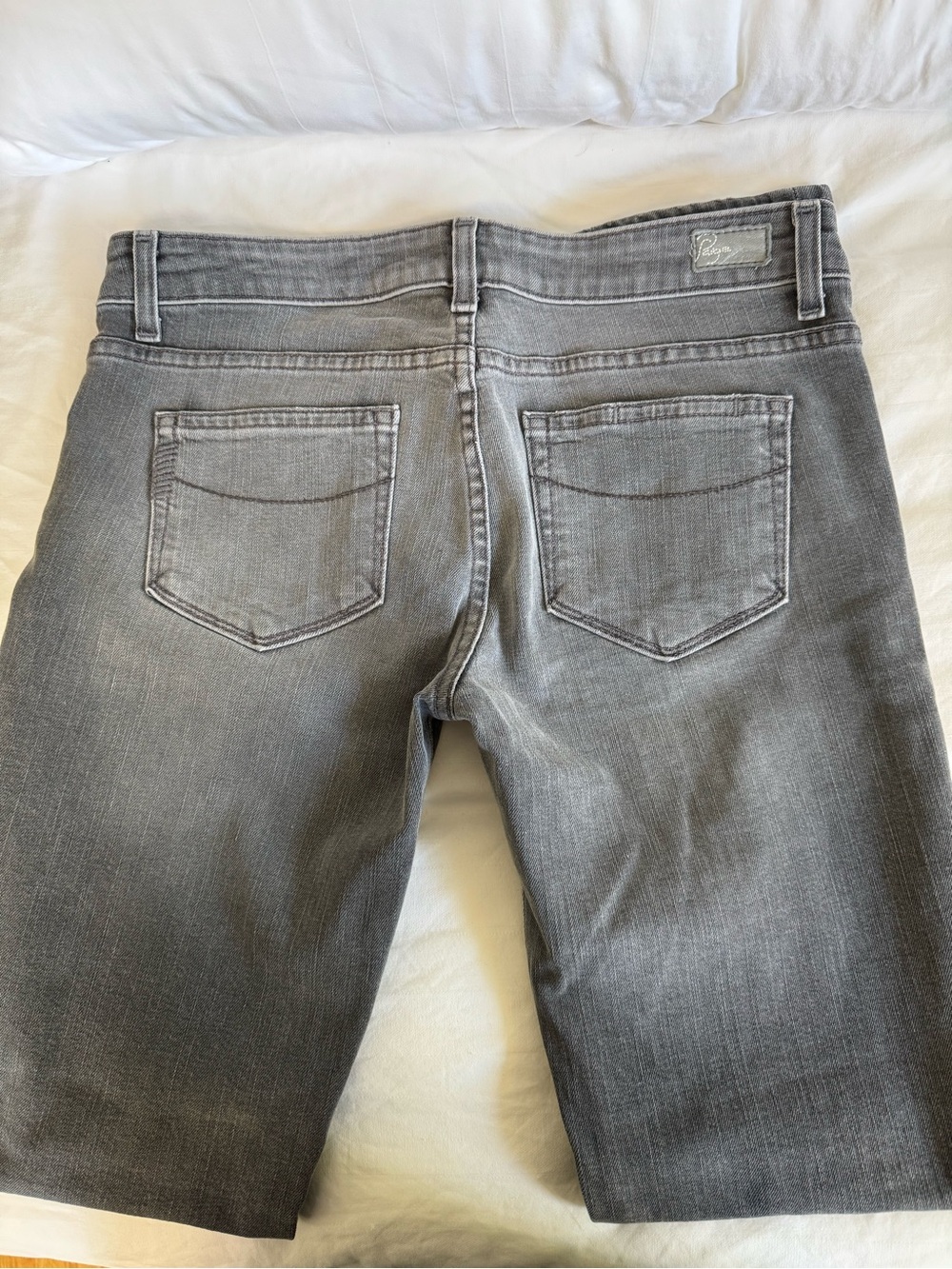 PAIGE Gray Denim Jeans